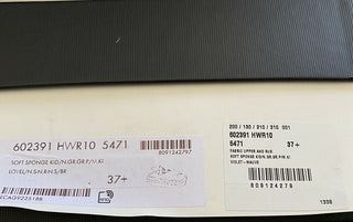 NIB Gucci Damen Sandale Espadrille Schuhe Violett/Rosa 7,5 US (37,5 Eu) Italien