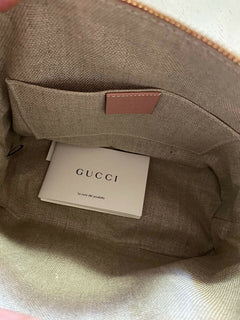 Neue Gucci Guccissimma Kleine Leder-Umhängetasche Pink/LT Pink 449654