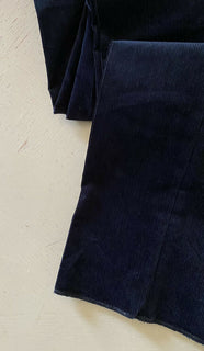 Neu mit Etikett: Dunhill Herren-Anzughose aus Samt, Marineblau, 34 US (50 Eu)