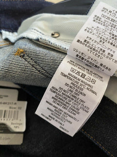 Neu mit Etikett: Dunhill Herren-Jeans-Anzughose, Marineblau, 32 US (48 Eu), Italien