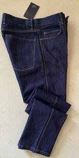 Neu mit Etikett: Dunhill Herren-Jeans-Anzughose, Marineblau, 32 US (48 Eu), Italien