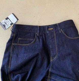 Neu mit Etikett: Dunhill Herren-Jeans-Anzughose, Marineblau, 32 US (48 Eu), Italien