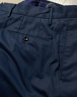 Neu mit Etikett: Incotex Herren-Anzughose, Marineblau, 32 US (48 Eu)