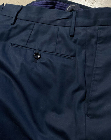 NWT Incotex Mens Dress Pants Navy 32 US ( 48 Eu )