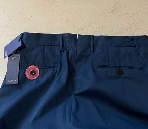 NWT Incotex Mens Dress Pants Navy 32 US ( 48 Eu )