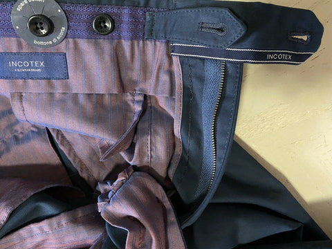 NWT Incotex Mens Dress Pants Navy 32 US ( 48 Eu )