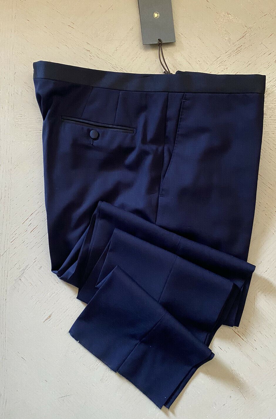 NWT $950 Мужские брюки-смокинг Boglioli Темно-синий 38 США (54 ЕС) Италия