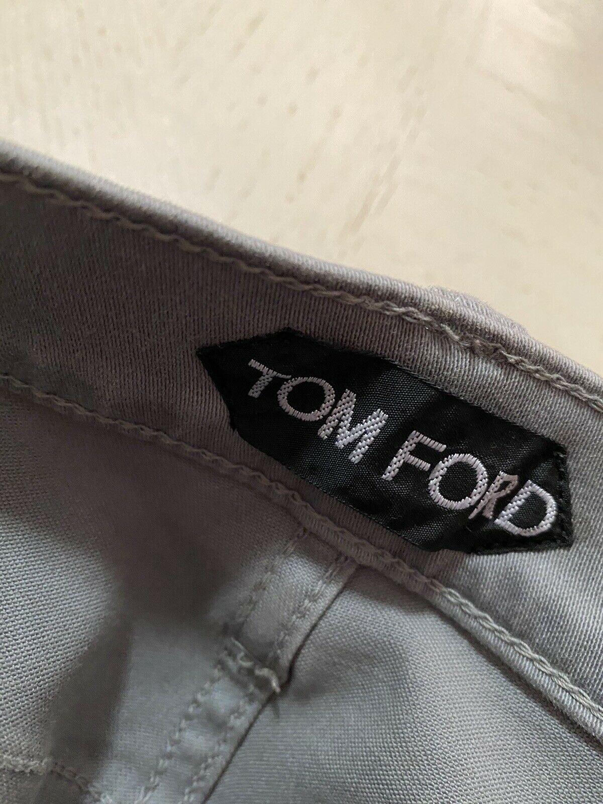 $695 Tom Ford Mens Slim Fit Jeans Pants Green 33 US Made In USA