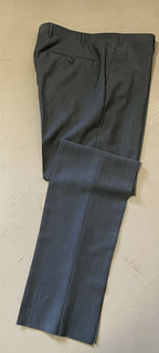 Neu $2395 Corneliani Herrenanzug aus Wolle/Mohair Olivgrün/Grau 44R US (54R Eu) Italien