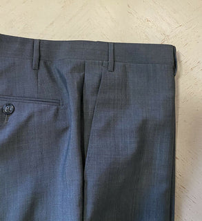 Neu $2395 Corneliani Herrenanzug aus Wolle/Mohair Olivgrün/Grau 44R US (54R Eu) Italien