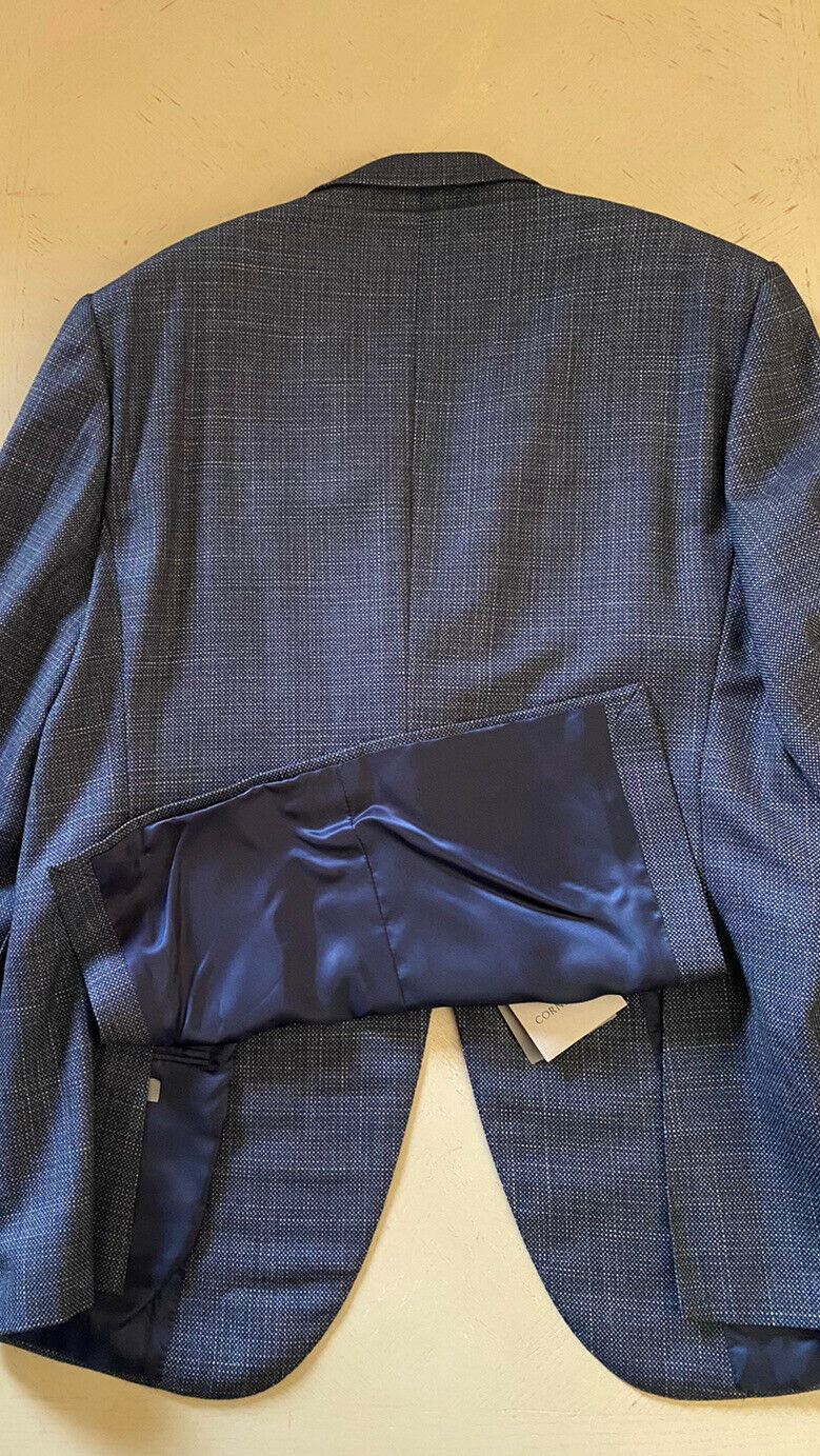 NWT $1695 Corneliani Men’s Sport Coat Jacket Blazer Blue 44R US ( 54R Eu ) Italy