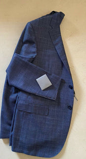 Neu mit Etikett: 1695 $ Corneliani Herren Sportmantel Jacke Blazer Blau 44R US (54R Eu) Italien