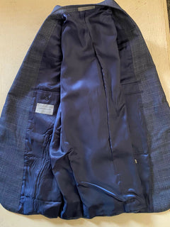 Neu mit Etikett: 1695 $ Corneliani Herren Sportmantel Jacke Blazer Blau 44R US (54R Eu) Italien