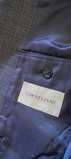 Neu mit Etikett: 1695 $ Corneliani Herren Sportmantel Jacke Blazer Blau 44R US (54R Eu) Italien