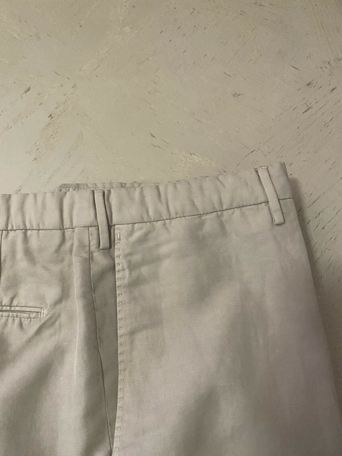 NWT Incotex Mens Linen/Cotton Pants Ivory 42 US
