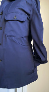 Neu mit Etikett: 995 $ Corneliani Jacket Overshirt Navy XXL (48 US/58 Eu) Italien