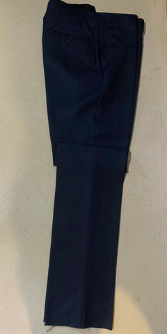 New $2195 Corneliani Mens Wool/Silk Suit Dark Blue 38R US ( 48R Eu ) Italy