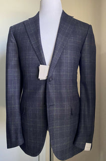 NWT $ 1650 Corneliani Sportmantel Jacke Blazer Marine/Grün 42R US (52R Eu) Italien