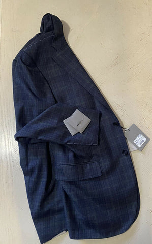 NWT $1650 Corneliani Sport Coat Jacket Blazer Navy/Green 42R US ( 52R Eu ) Italy