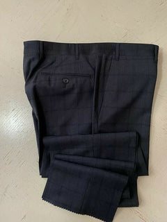 Neuer 1795 $ Corneliani Herren-Wollanzug Schwarz 42R US (52R Eu) Italien