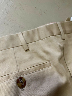 Neu mit Etikett: 615 $ Loro Piana Herrenanzughose Beige 38 US (54 Eu) Italien