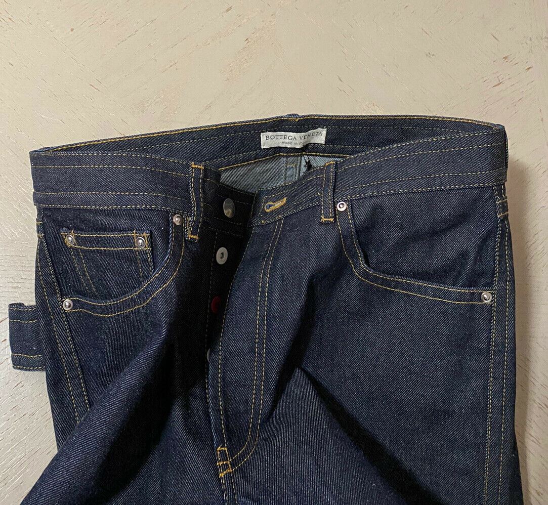СЗТ 590 долларов США Bottega Veneta Мужские джинсовые брюки синие деним 34 США/50 ЕС Италия