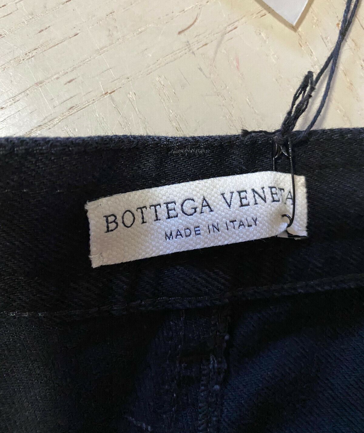 Neu mit Etikett: 590 $ Bottega Veneta Herren-Jeanshose Black Denim 36 US/52 Eu Italien