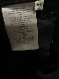 Neu mit Etikett: 590 $ Bottega Veneta Herren-Jeanshose Black Denim 38 US/54 Eu Italien
