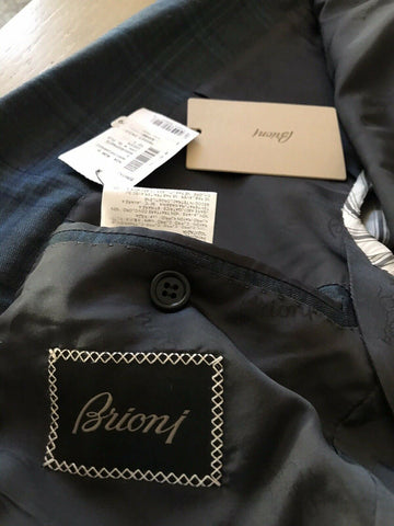 Neu mit Etikett: 4.500 $ Brioni Herren-Sportmantel aus Wolle, Blazer, Jacke, Grün, 40S US/50S Eu, Italien