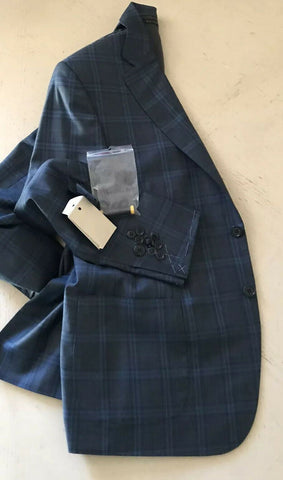 Neu mit Etikett: 4.500 $ Brioni Herren-Sportmantel aus Wolle, Blazer, Jacke, Grün, 40S US/50S Eu, Italien