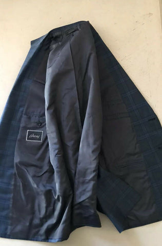 Neu mit Etikett: 4.500 $ Brioni Herren-Sportmantel aus Wolle, Blazer, Jacke, Grün, 40S US/50S Eu, Italien