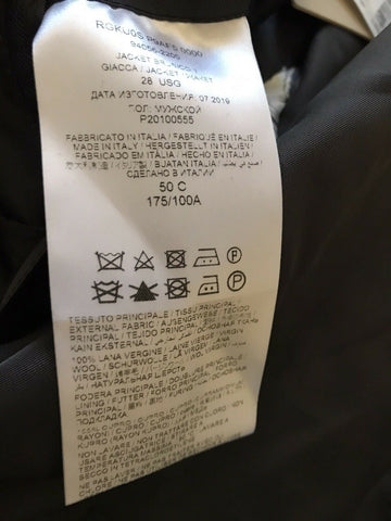 Neu mit Etikett: 4.500 $ Brioni Herren-Sportmantel aus Wolle, Blazer, Jacke, Grün, 40S US/50S Eu, Italien