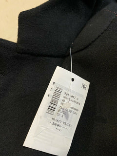 Neuer 4200-Dollar-Isaia-Herrenmantel in Schwarz, Größe 42R US (52R Eu), Italien