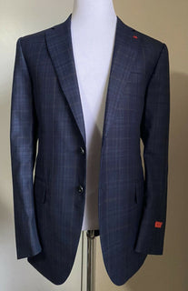 Neu mit Etikett: 3995 $ Isaia Herren-Wolljacken-Blazer 44 US (54R Eu) Italien