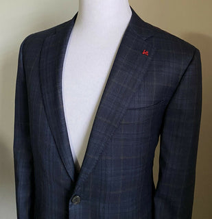 Neu mit Etikett: 3995 $ Isaia Herren-Wolljacken-Blazer 44 US (54R Eu) Italien