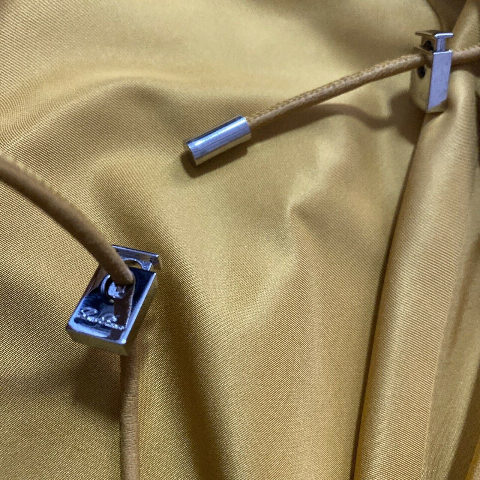 Новая женская двусторонняя куртка с капюшоном Loro Piana в стиле оверсайз, оранжевая S, $3900