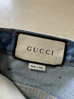 Neu mit Etikett: 1450 $ Gucci Herren-Jeanshose 28 US Italien