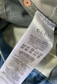 Neu mit Etikett: 1450 $ Gucci Herren-Jeanshose 28 US Italien