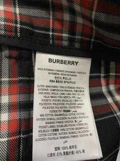 NWT $550 Burberry Men’s Short pants Black/Red Size 36 US ( 52 Eu )