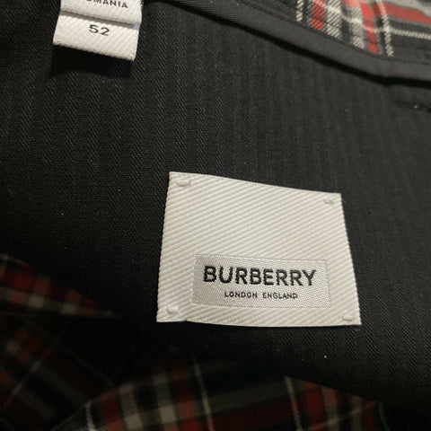 NWT $550 Мужские шорты Burberry Черный/Красный Размер 36 США (52 ЕС)