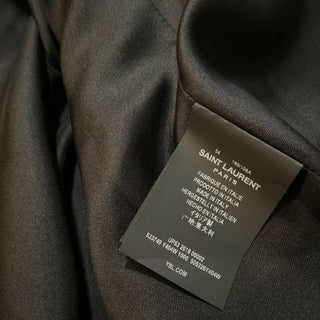Neuer 2990 $ Saint Laurent Herrenanzug Schwarz 44R US/54R Eu Italien