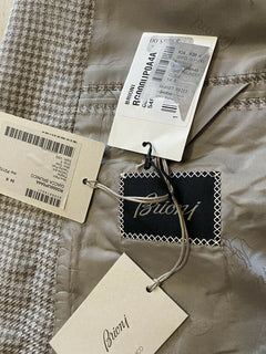 Neu mit Etikett: 4950 $ Brioni Herren-Sportmantel, Blazer, Jacke, LT-Braun, 44R US/54R Eu, Italien