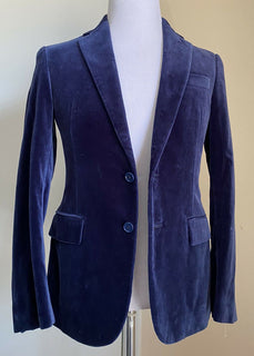 NWT $2495 Ralph Lauren Purple Label Мужской спортивный пиджак Синий 36S США/46S EU Ita