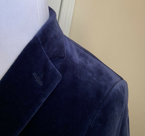 NWT $2495 Ralph Lauren Purple Label Мужской спортивный пиджак Синий 36S США/46S EU Ita