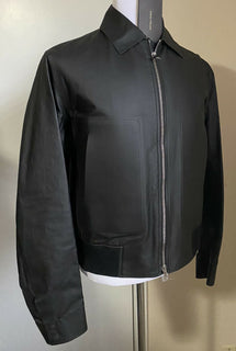 Neu $ 5500 Bottega Veneta Herren Kalbslederjacke Mantel Schwarz 40 US/50 Eu