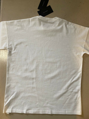 New $440 Bottega Veneta Mens Short Sleeve Oversized T Shirt White S US/46 Eu