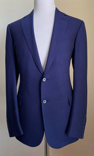 Neu $3295 Ralph Lauren Purple Label Herrenanzug Blau 42L US/52L Eu Italien