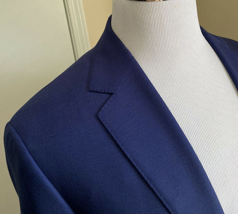 New $3295 Ralph Lauren Purple Label Mens  Suit Blue 42L US/52L Eu Italy