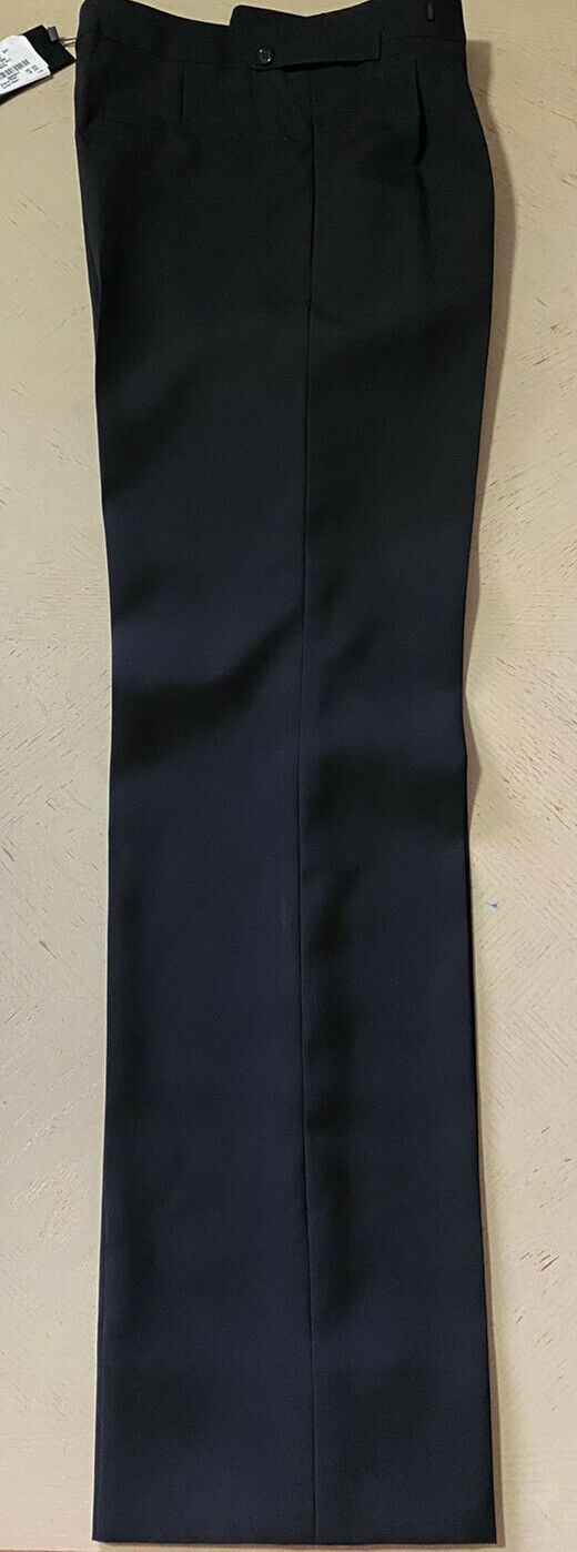 NWT $990 Saint Laurent Men’s Dress Pants Black 32 US ( 48 Eu ) Italy 549701