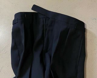 Neu mit Etikett: 990 $ Saint Laurent Herrenanzughose Schwarz 32 US (48 Eu) Italien 549701